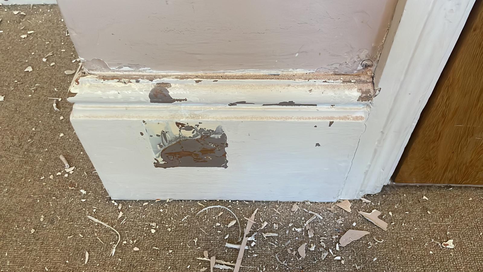 Repair - Interior, Sanding